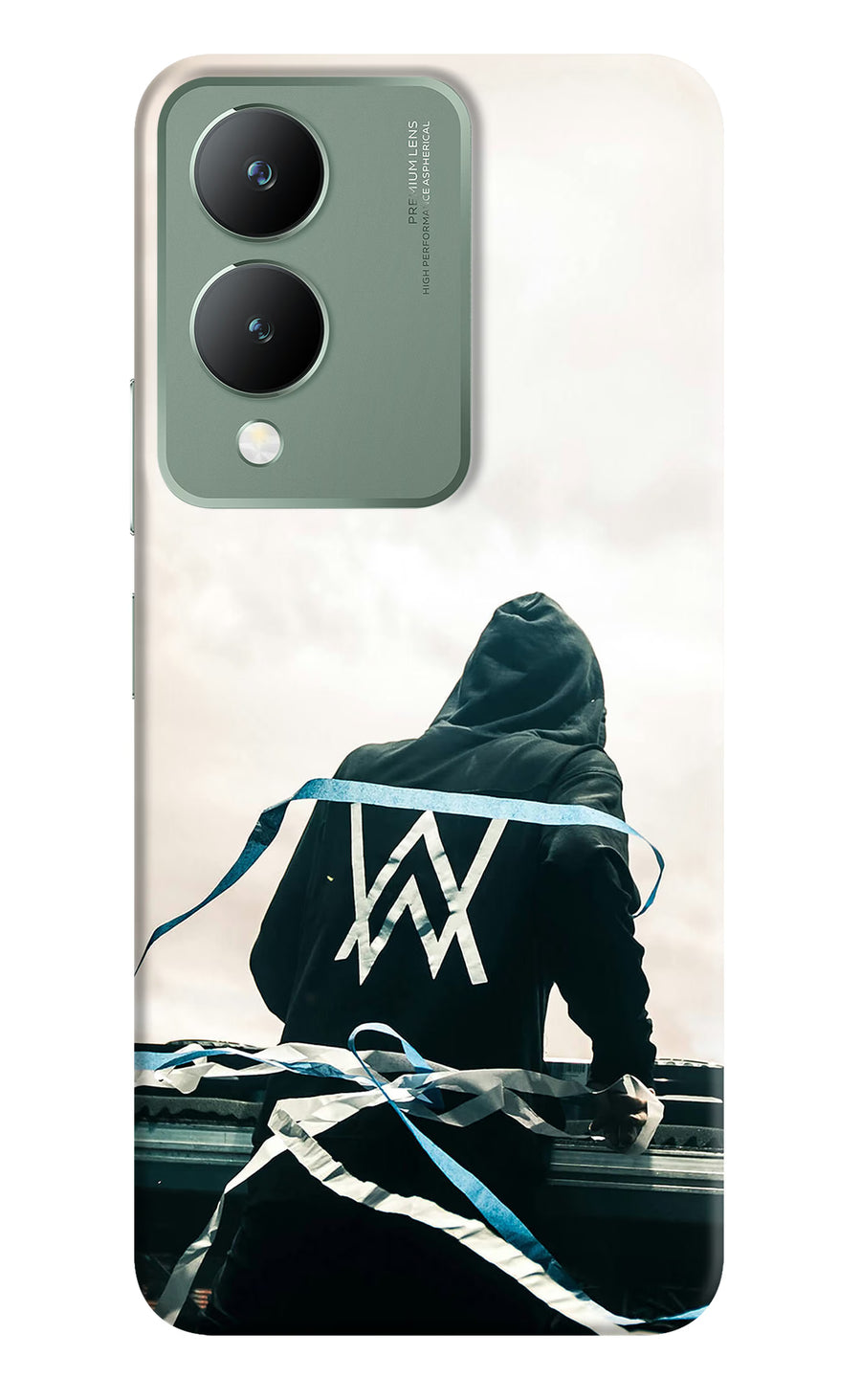 Alan Walker Vivo Y17s Back Cover, Hard case