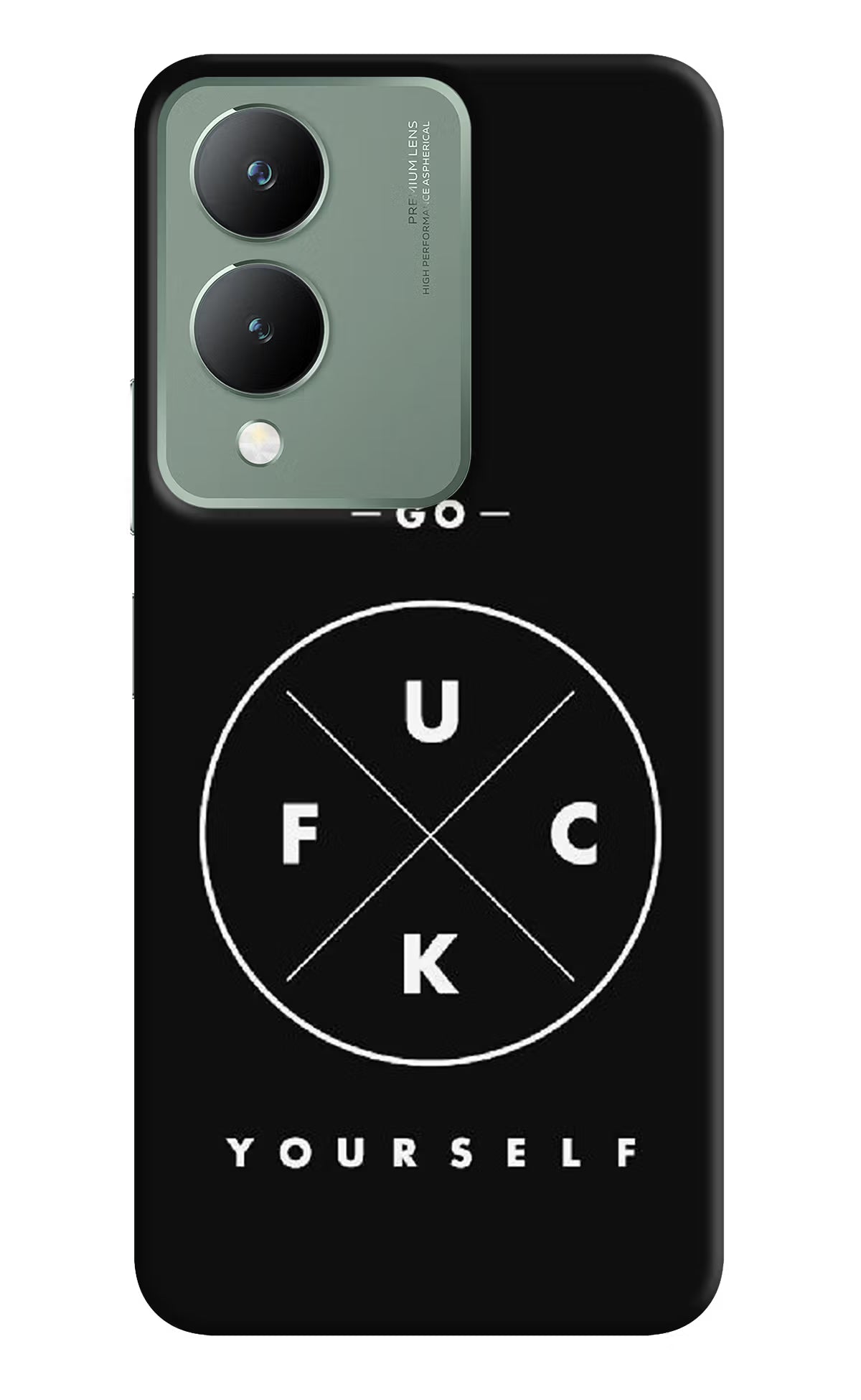 Go Fuck Yourself Vivo Y17s Back Cover