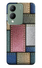Multicolor Jeans Vivo Y17s Hard Case Back Cover by Casekaro