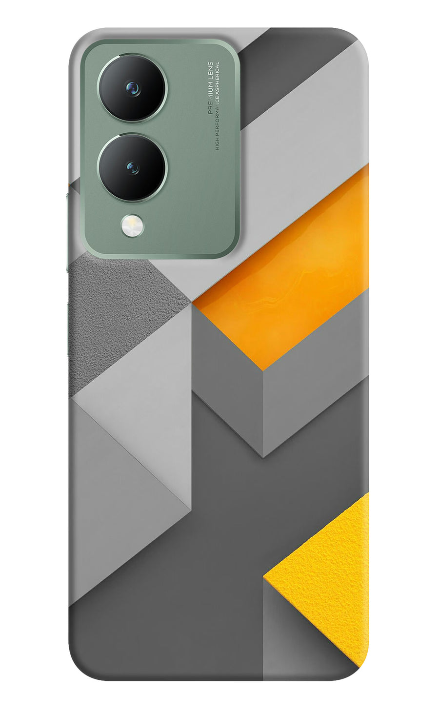 Abstract Vivo Y17s Back Cover, Hard case