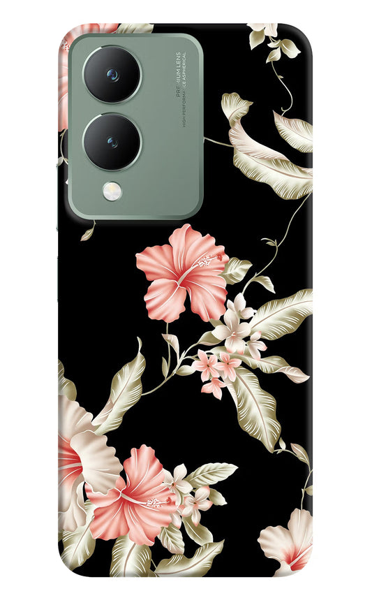 Flowers Vivo Y17s Back Cover