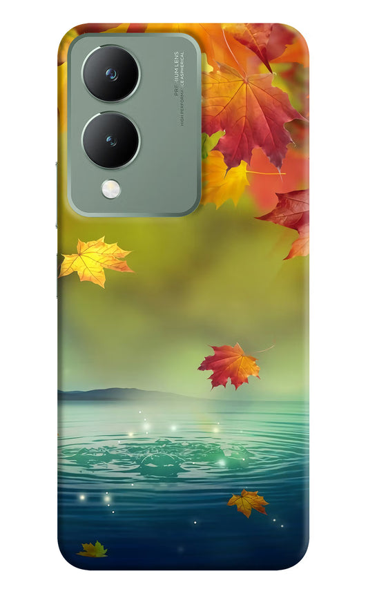 Flowers Vivo Y17s Back Cover