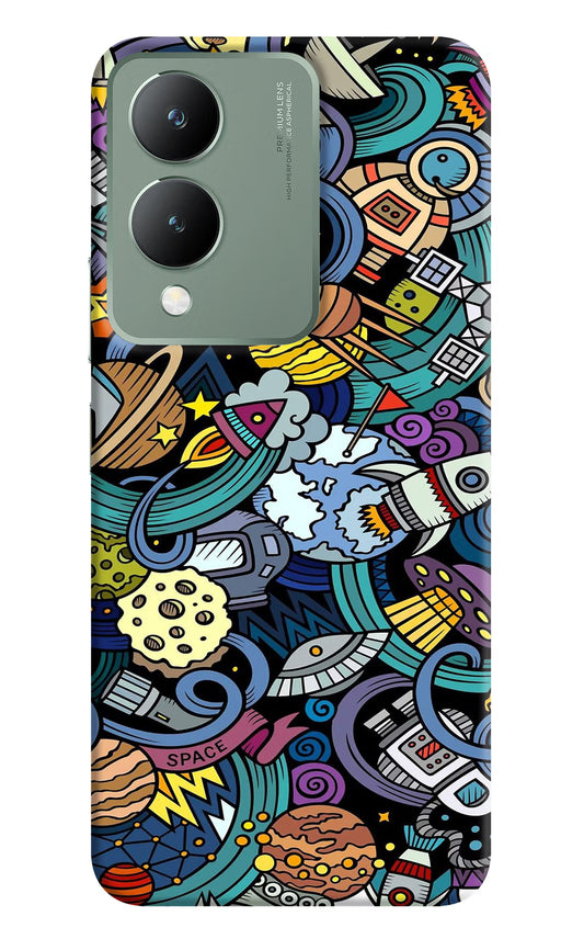 Space Abstract Vivo Y17s Back Cover