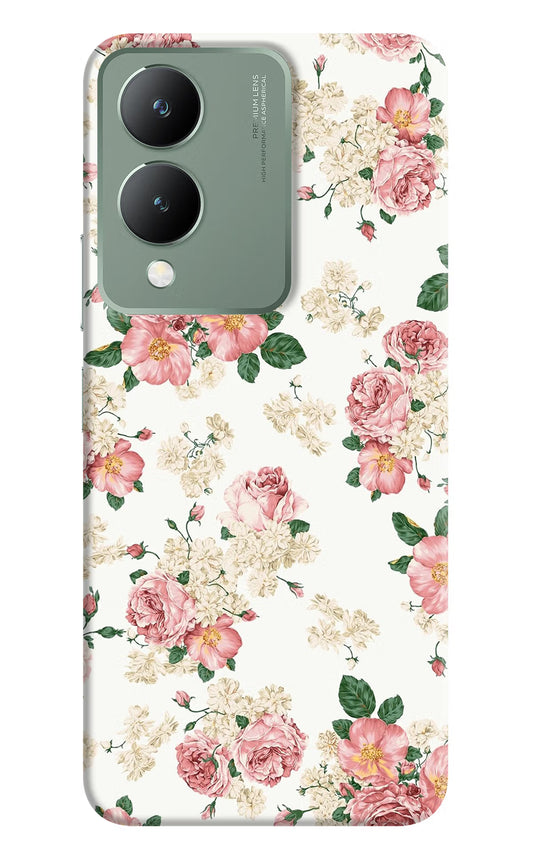 Flowers Vivo Y17s Back Cover