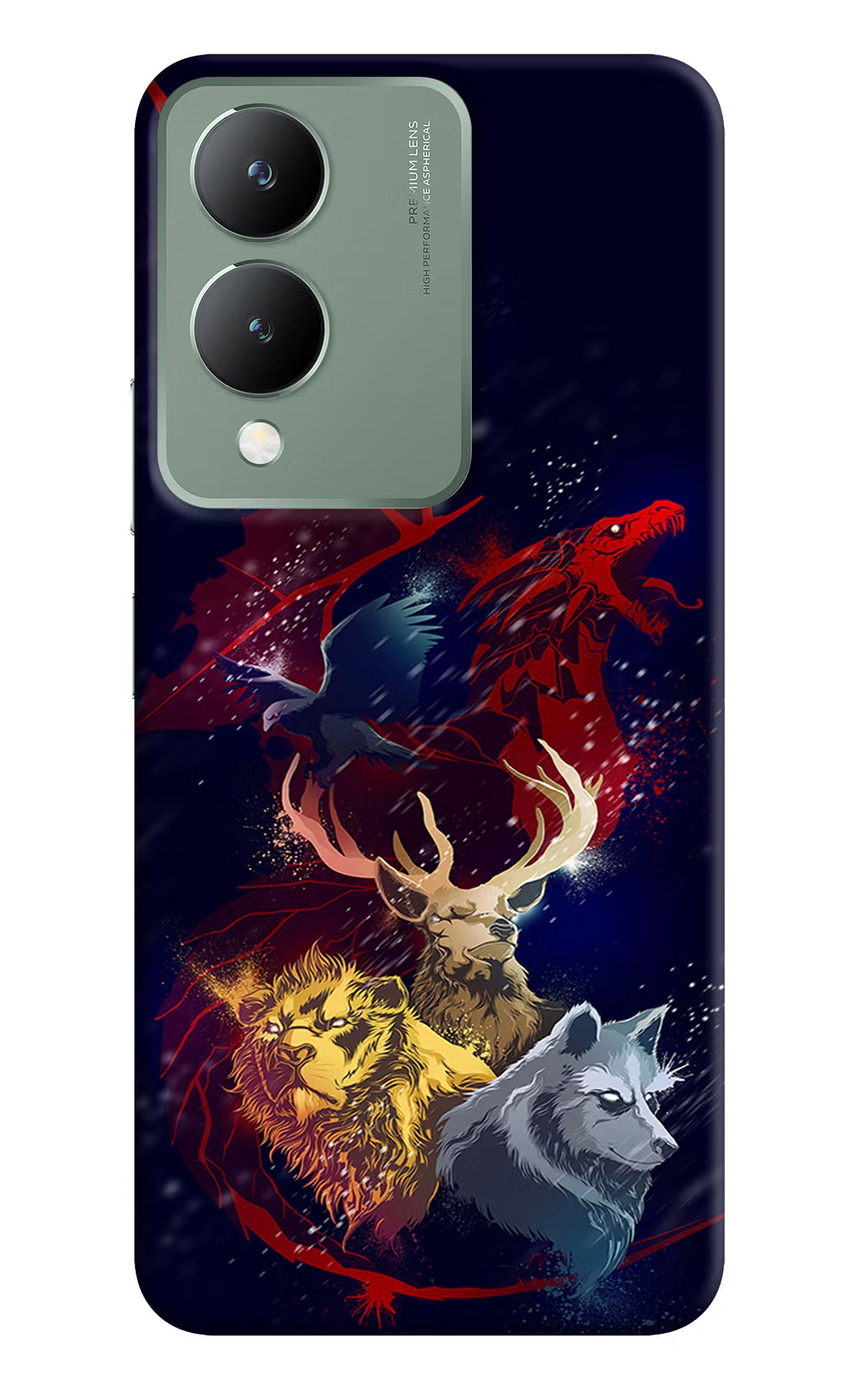 Game Of Thrones Vivo Y17s Back Cover