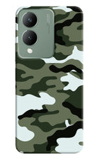 Camouflage Vivo Y17s Hard Case Back Cover by Casekaro