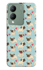 Pug Dog Vivo Y17s Hard Case Back Cover by Casekaro