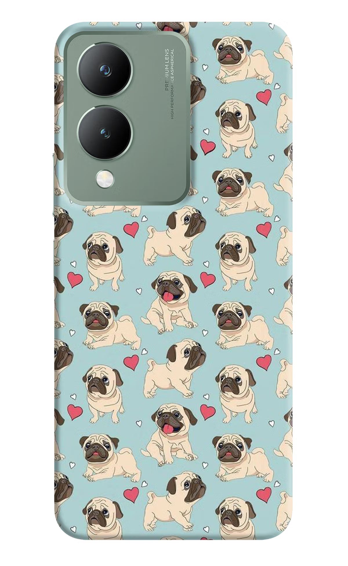 Pug Dog Vivo Y17s Back Cover