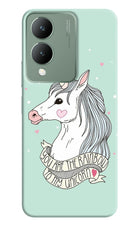 Unicorn Wallpaper Vivo Y17s Hard Case Back Cover by Casekaro