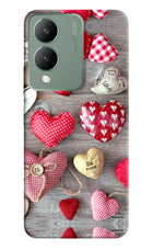 Love Wallpaper Vivo Y17s Hard Case Back Cover by Casekaro