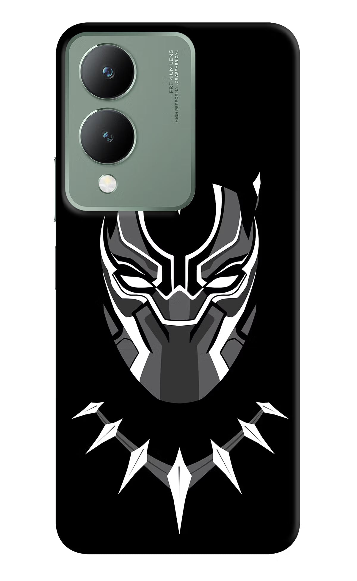 Black Panther Vivo Y17s Back Cover