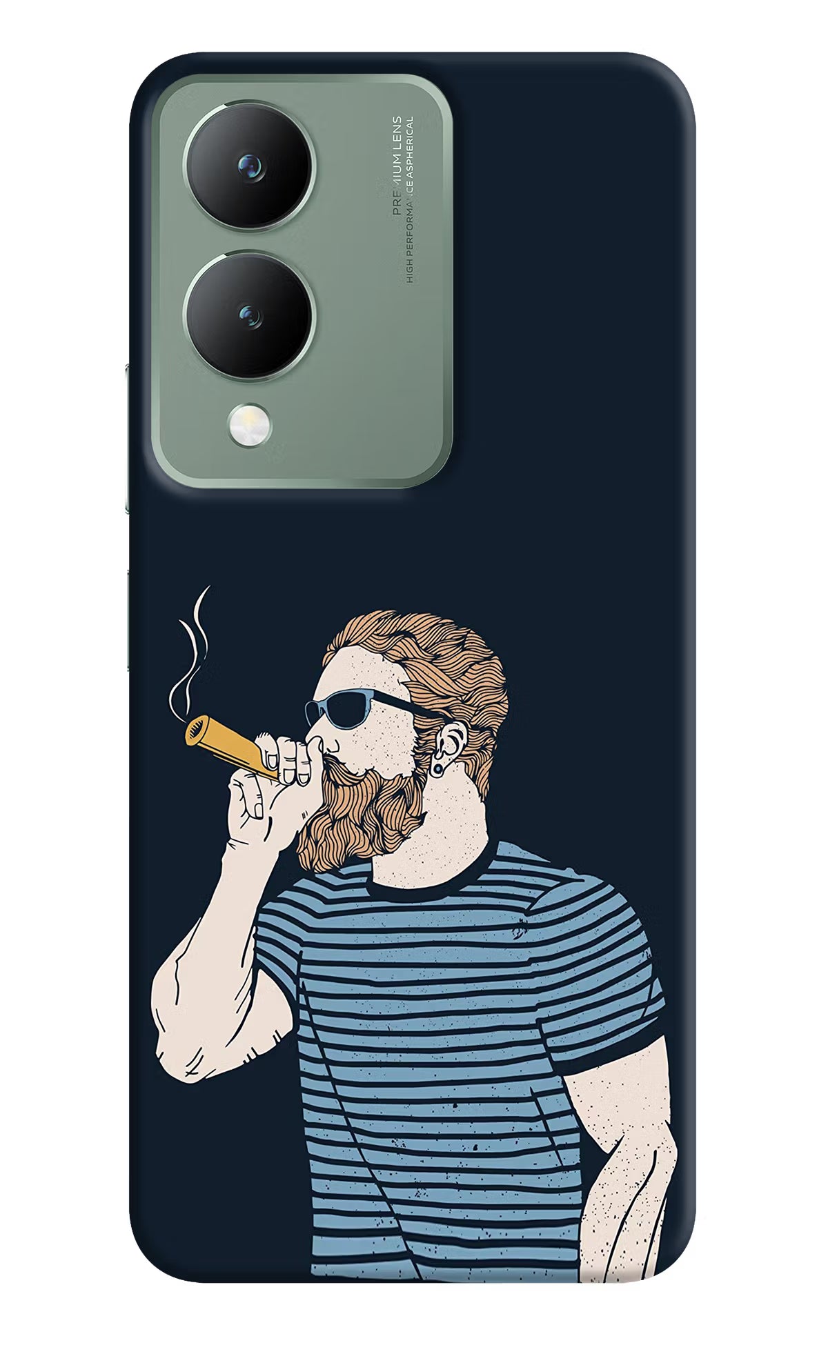 Smoking Vivo Y17s Back Cover