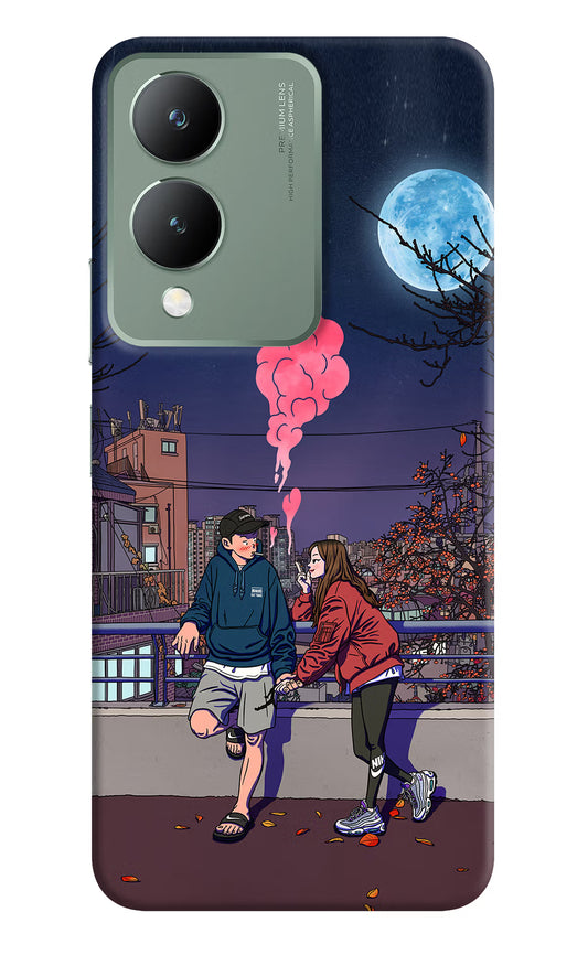 Chilling Couple Vivo Y17s Back Cover