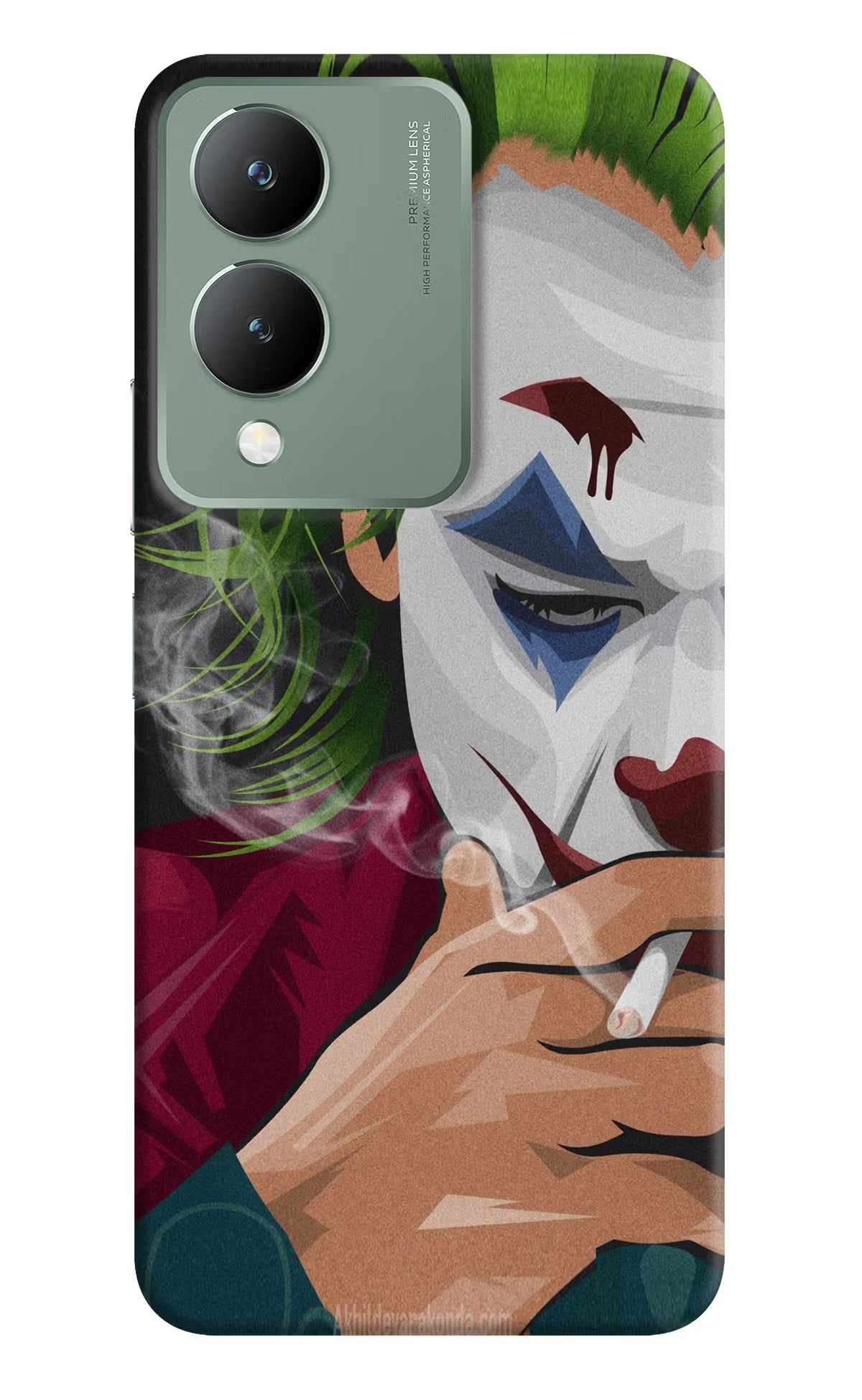 Joker Smoking Vivo Y17s Back Cover