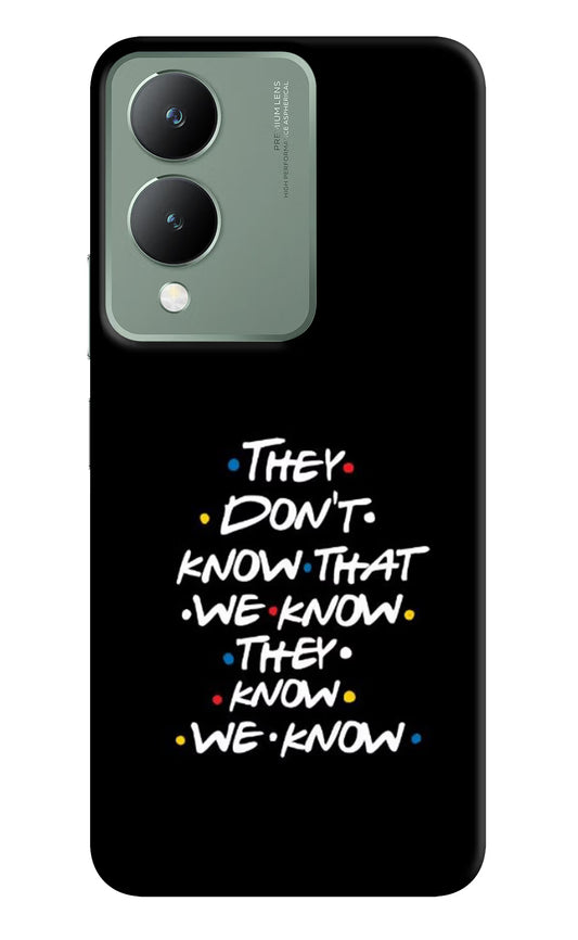 FRIENDS Dialogue Vivo Y17s Back Cover