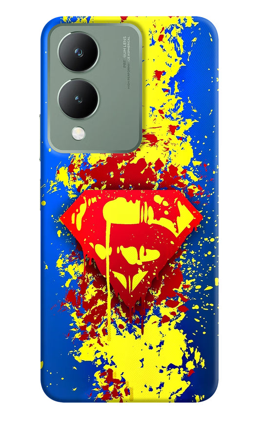 Superman logo Vivo Y17s Back Cover