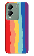 Rainbow Vivo Y17s Hard Case Back Cover by Casekaro