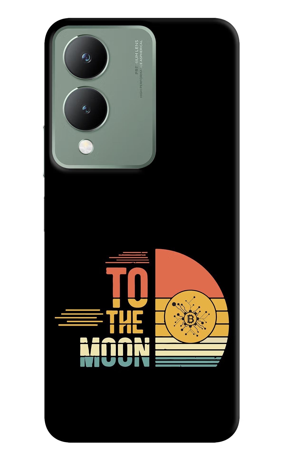 To the Moon Vivo Y17s Back Cover