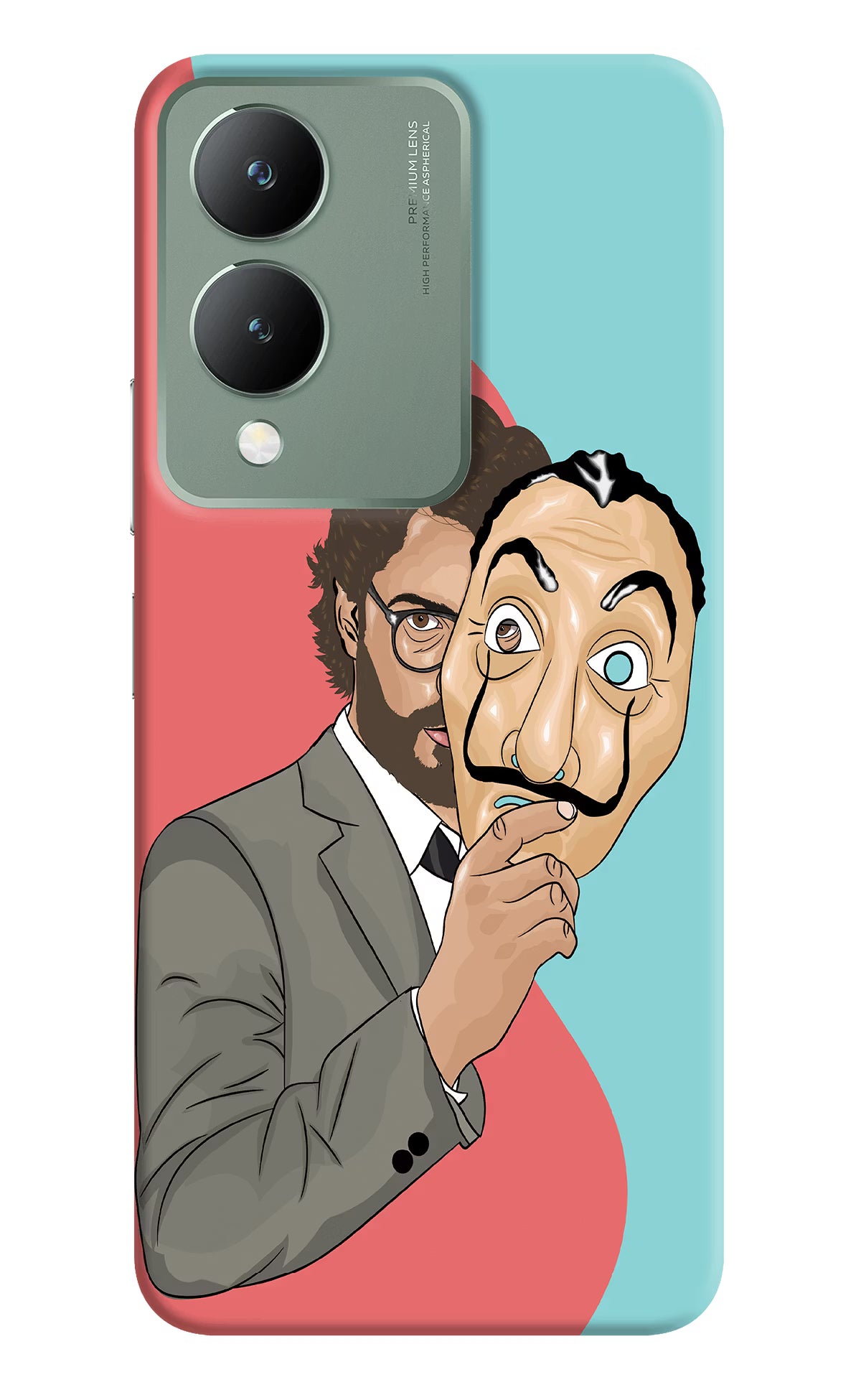 Professor Vivo Y17s Back Cover