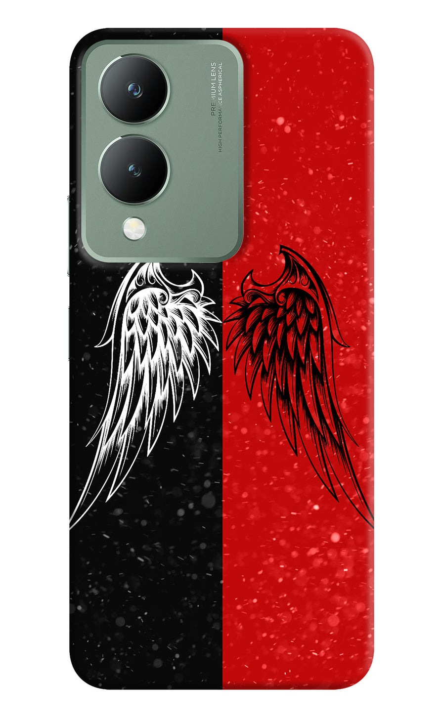 Wings Vivo Y17s Back Cover, Hard case