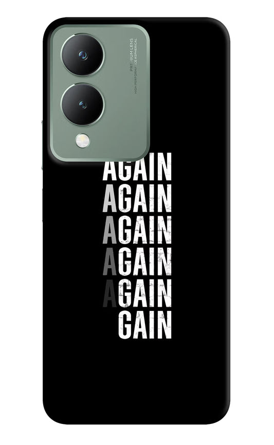 Again Again Gain Vivo Y17s Back Cover