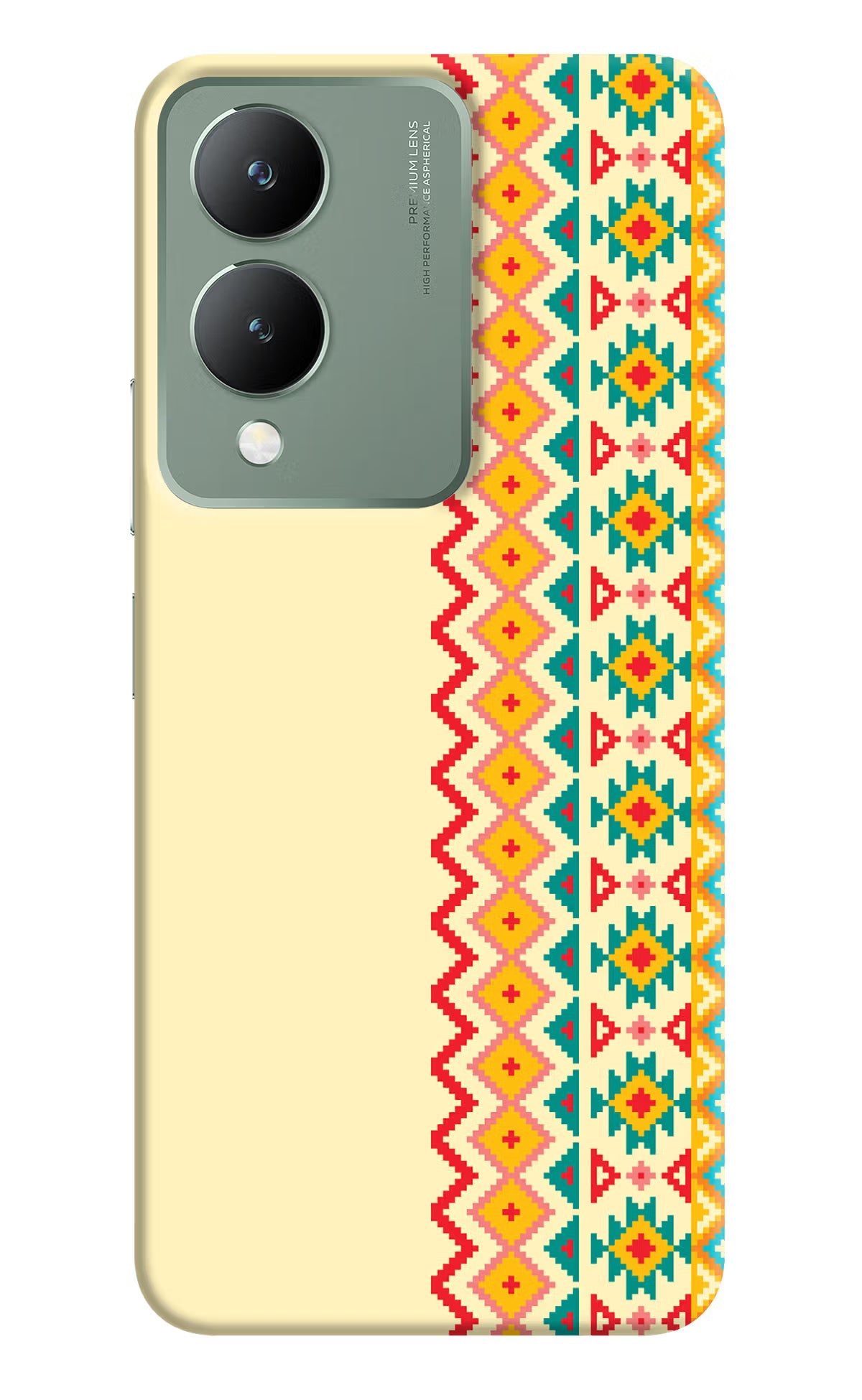 Ethnic Seamless Vivo Y17s Back Cover