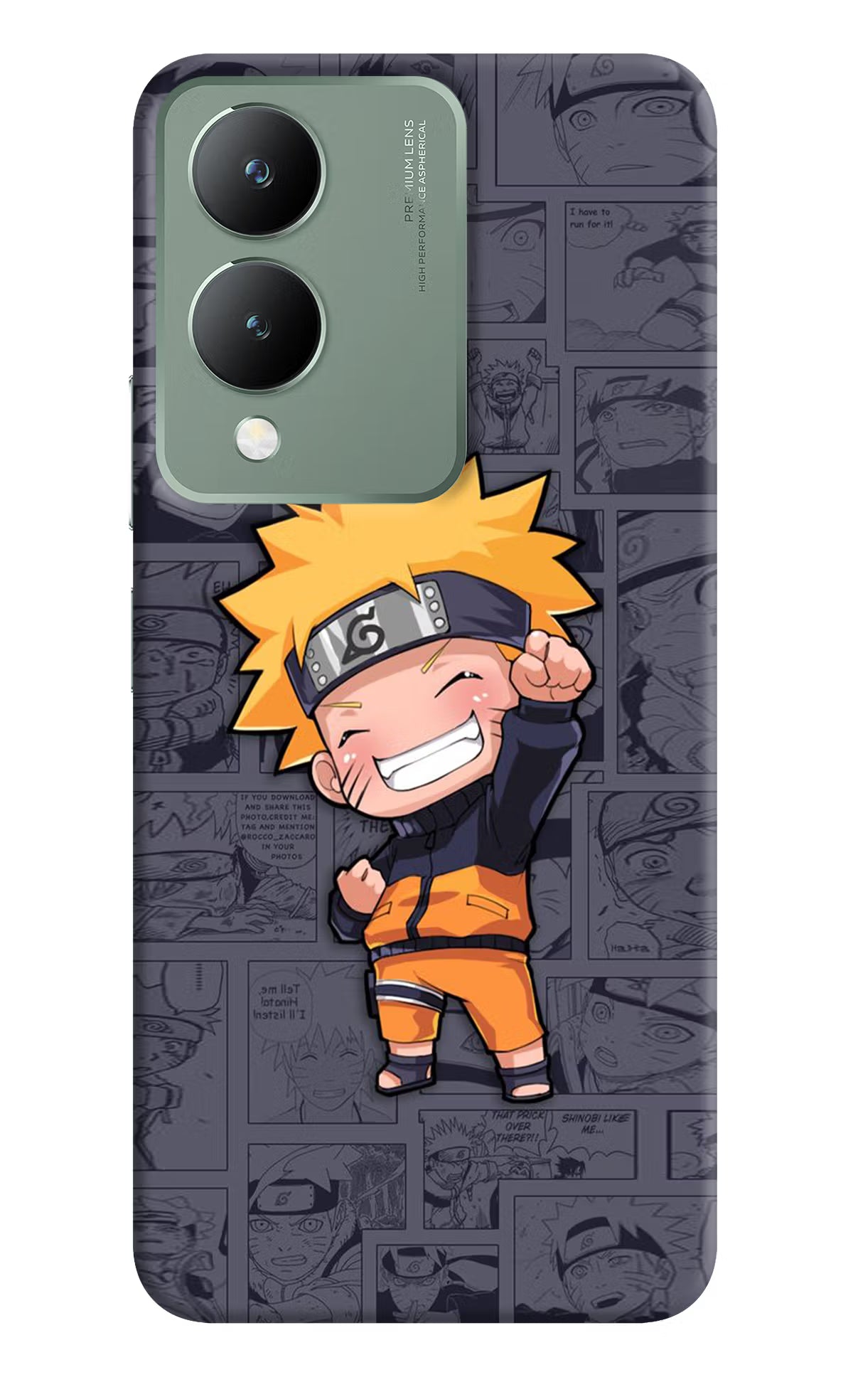 Chota Naruto Vivo Y17s Back Cover