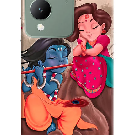Radhe Krishna Vivo Y17s Back Cover