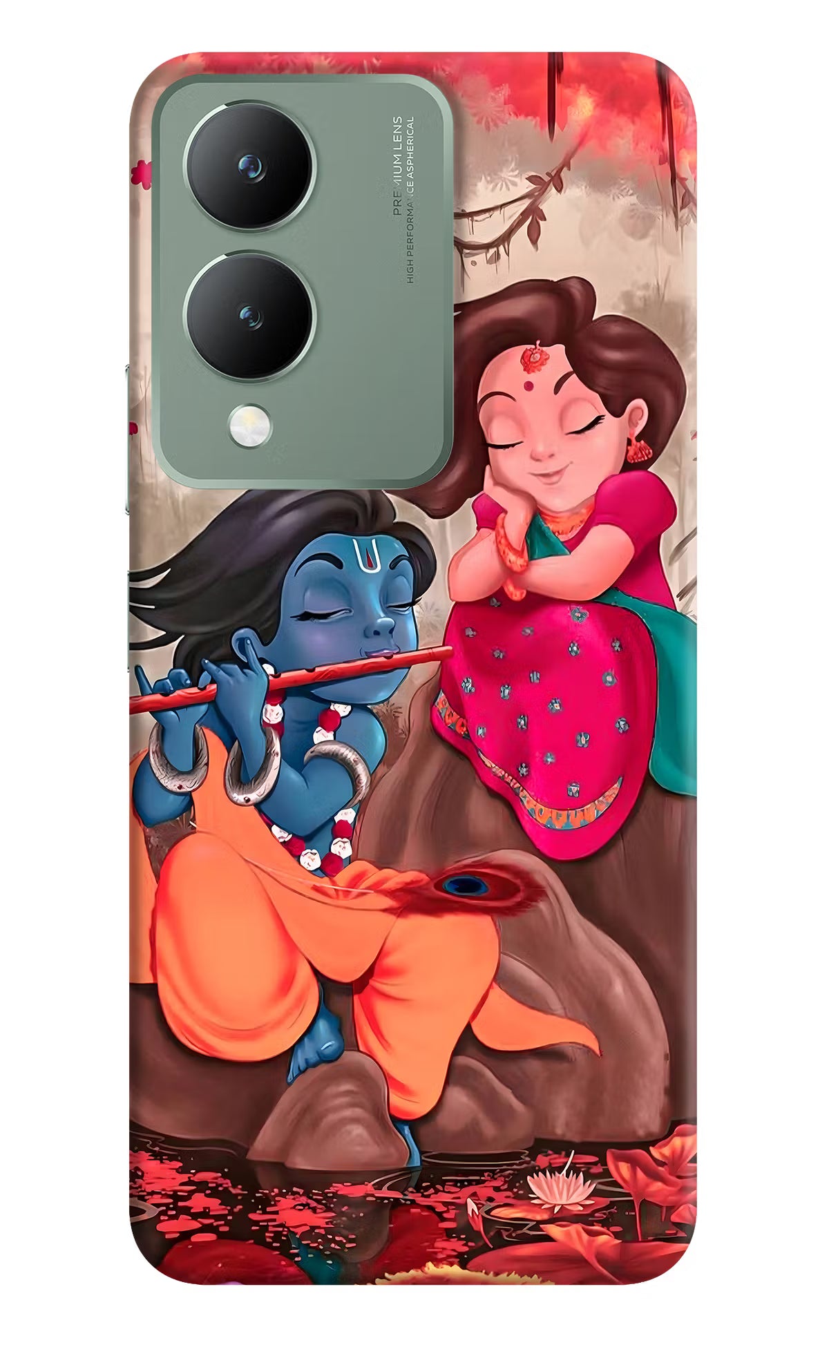 Radhe Krishna Vivo Y17s Back Cover