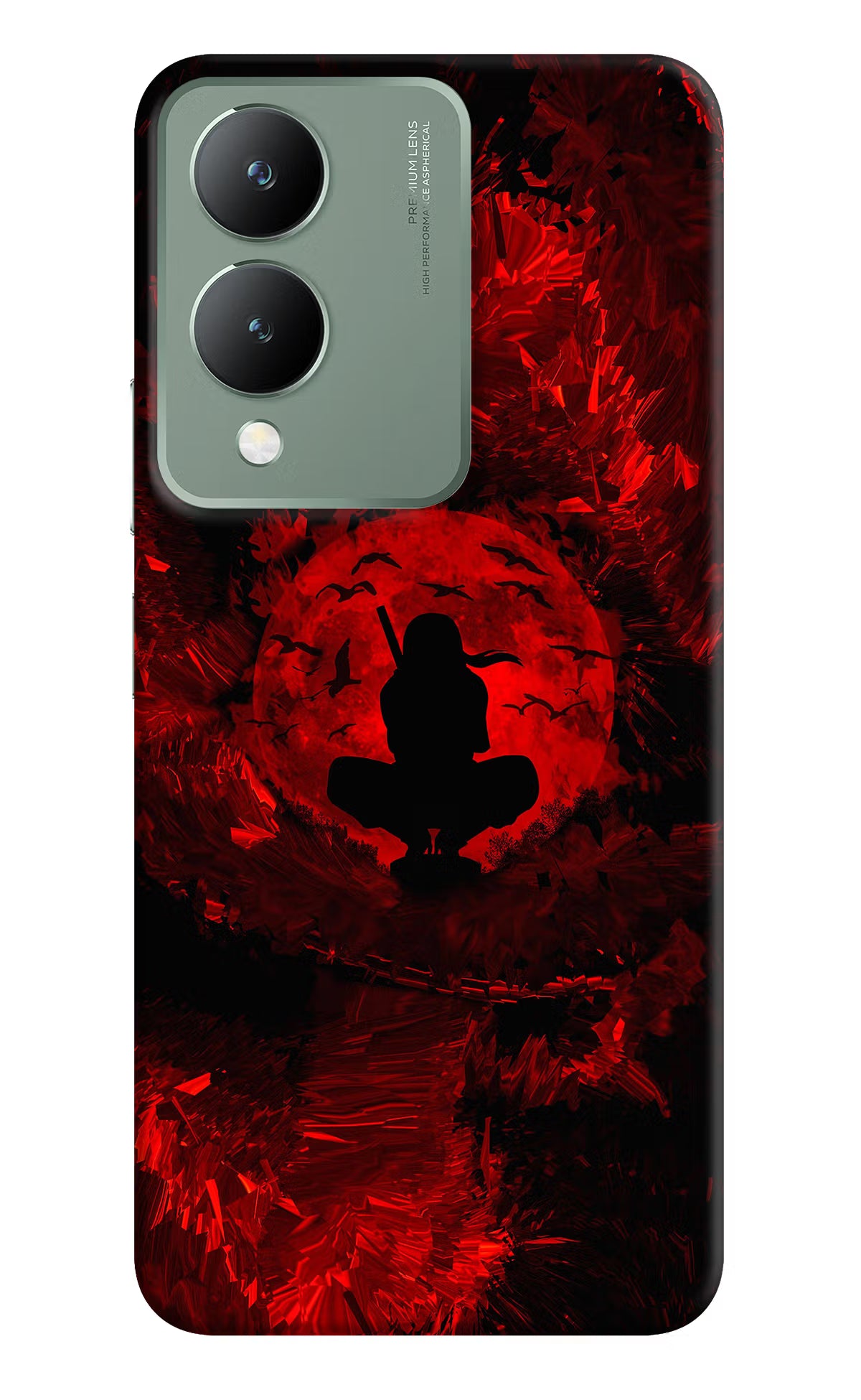 Itachi Uchiha Vivo Y17s Back Cover