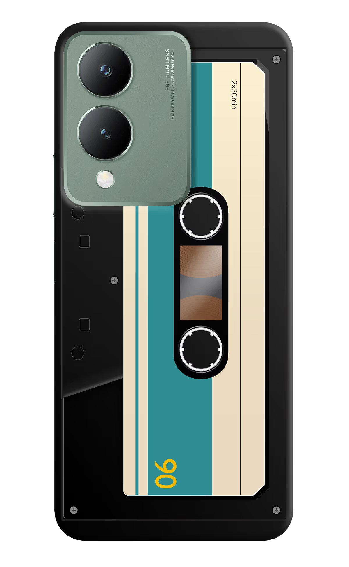 Cassette Vivo Y17s Back Cover