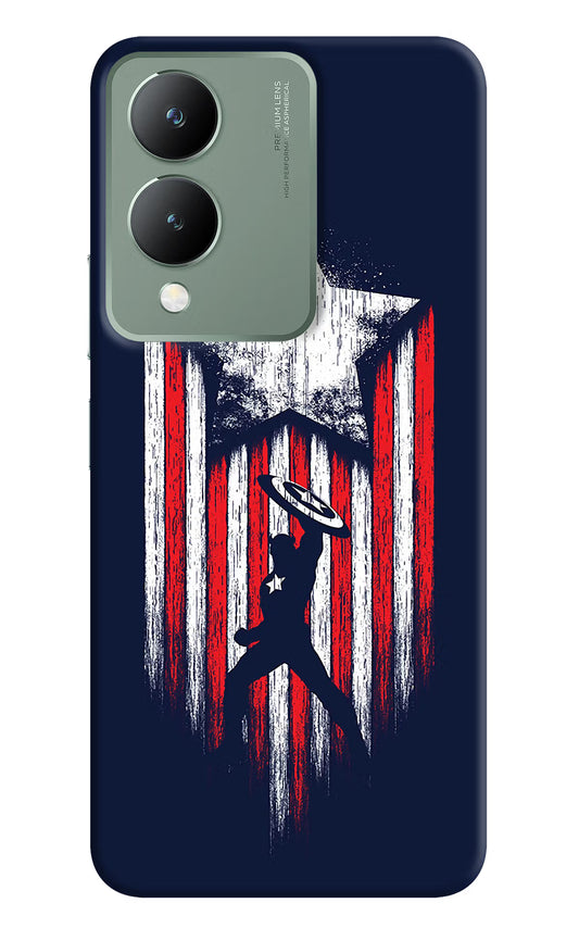 Captain America Marvel Art Vivo Y17s Back Cover