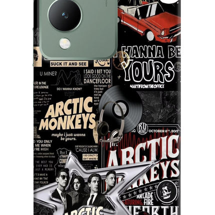 Arctic Monkeys Vivo Y17s Back Cover
