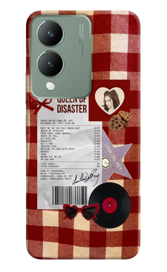 Queen of Disaster Vivo Y17s Back Cover