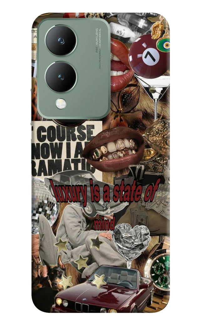 Luxury Vivo Y17s Hard Case Back Cover by Casekaro