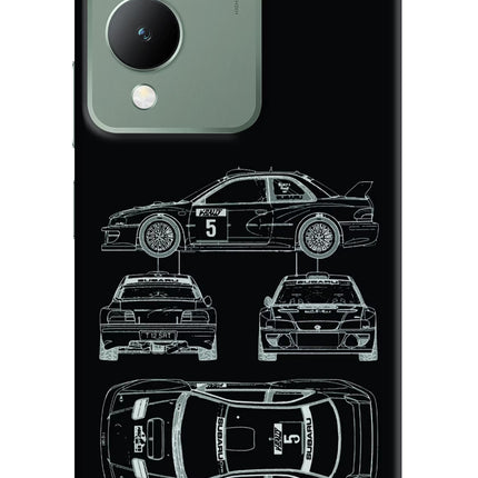 WRC'99 Vivo Y17s Back Cover