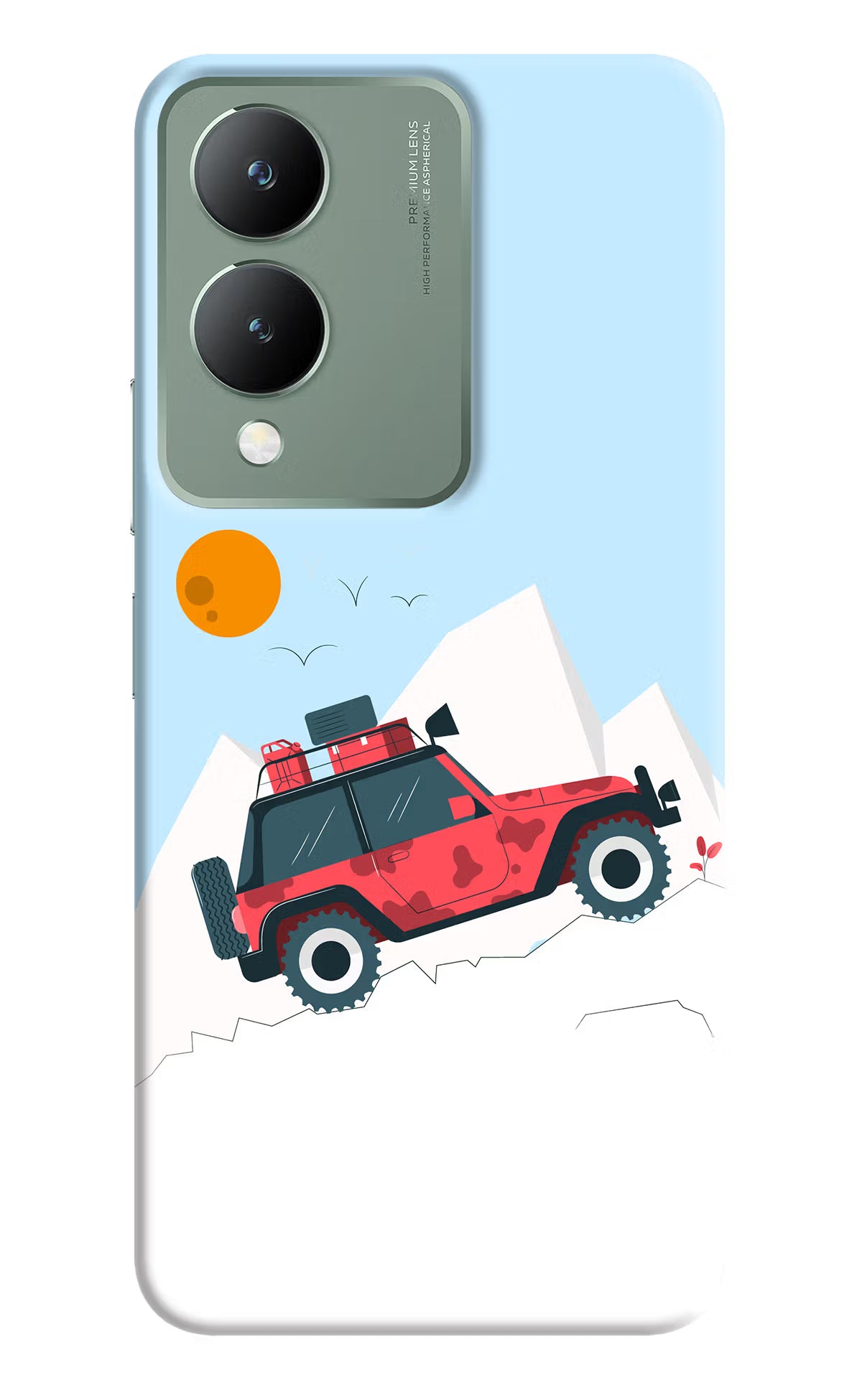 Mountain Trail Beast Vivo Y17s Back Cover