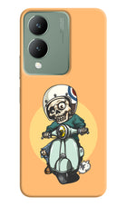 Undead Biker Vivo Y17s Hard Case Back Cover by Casekaro