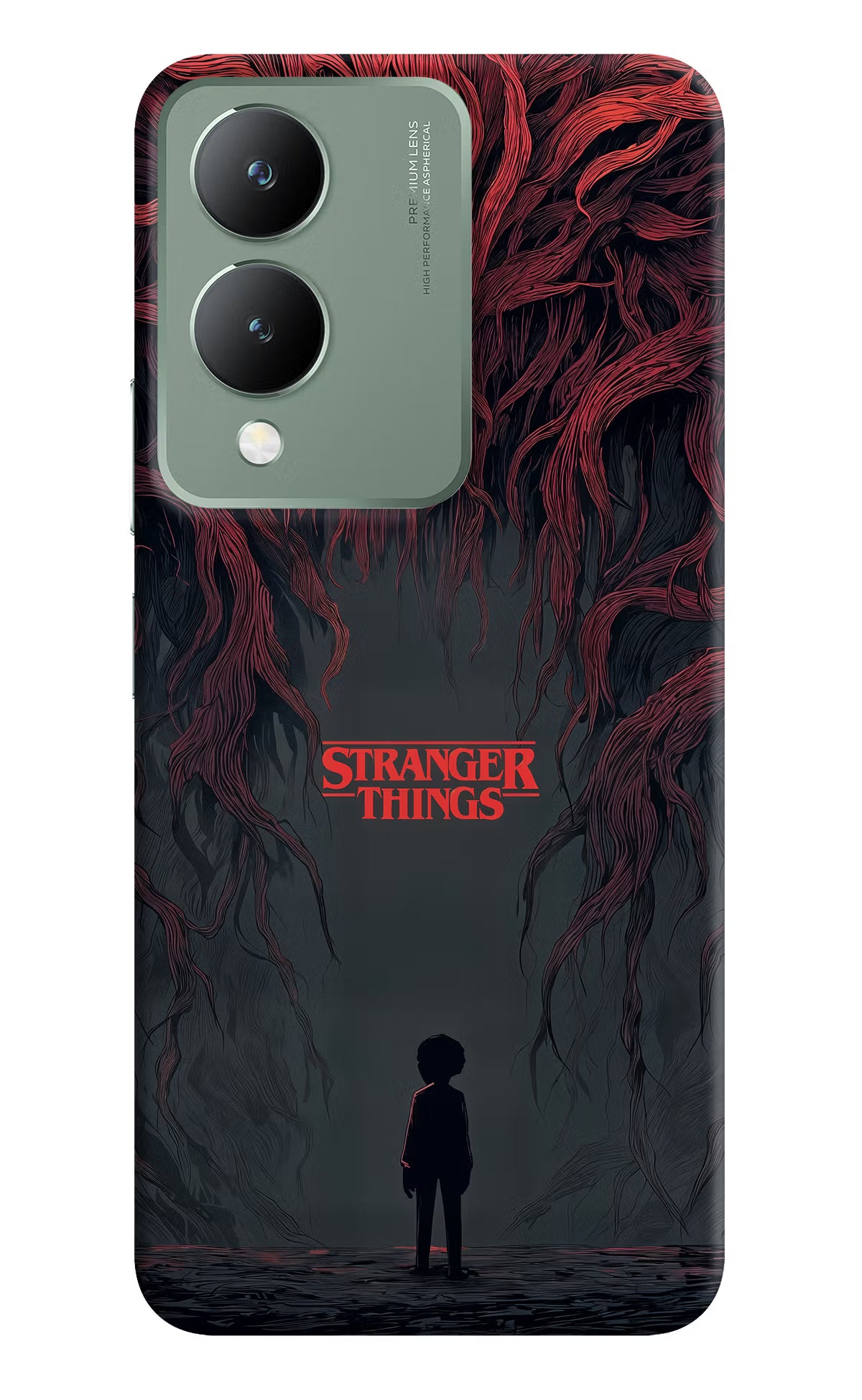 Ordinary Things Dark Side Vivo Y17s Hard Case Back Cover by Casekaro