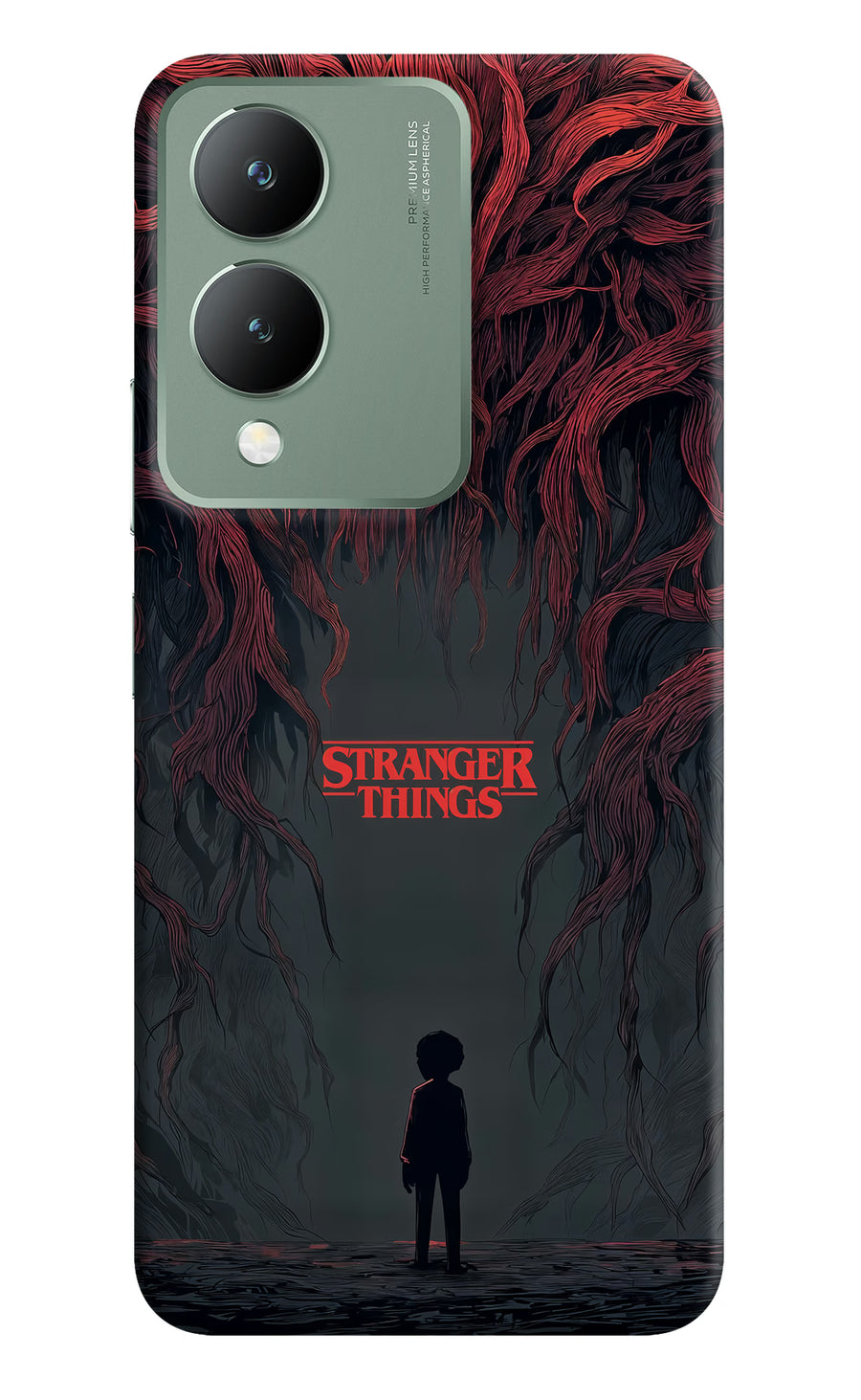 Ordinary Things Dark Side Vivo Y17s Back Cover, Hard case