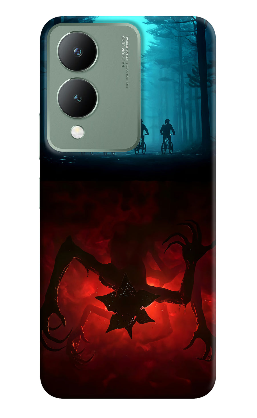 Ordinary Things Downside Up Vivo Y17s Back Cover, Hard case