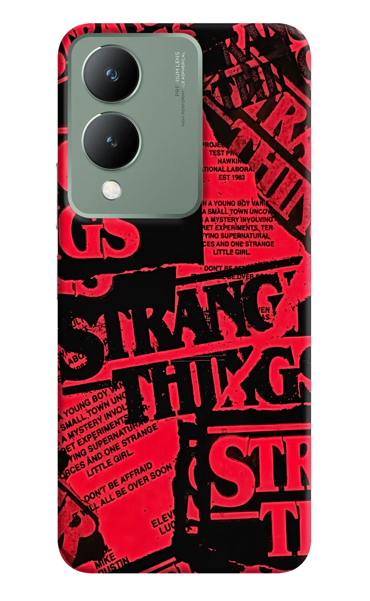 Ordinary Things Vivo Y17s Hard Case Back Cover by Casekaro
