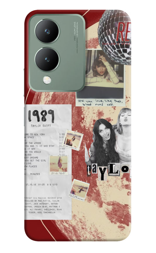 Taylor Swift Vivo Y17s Back Cover