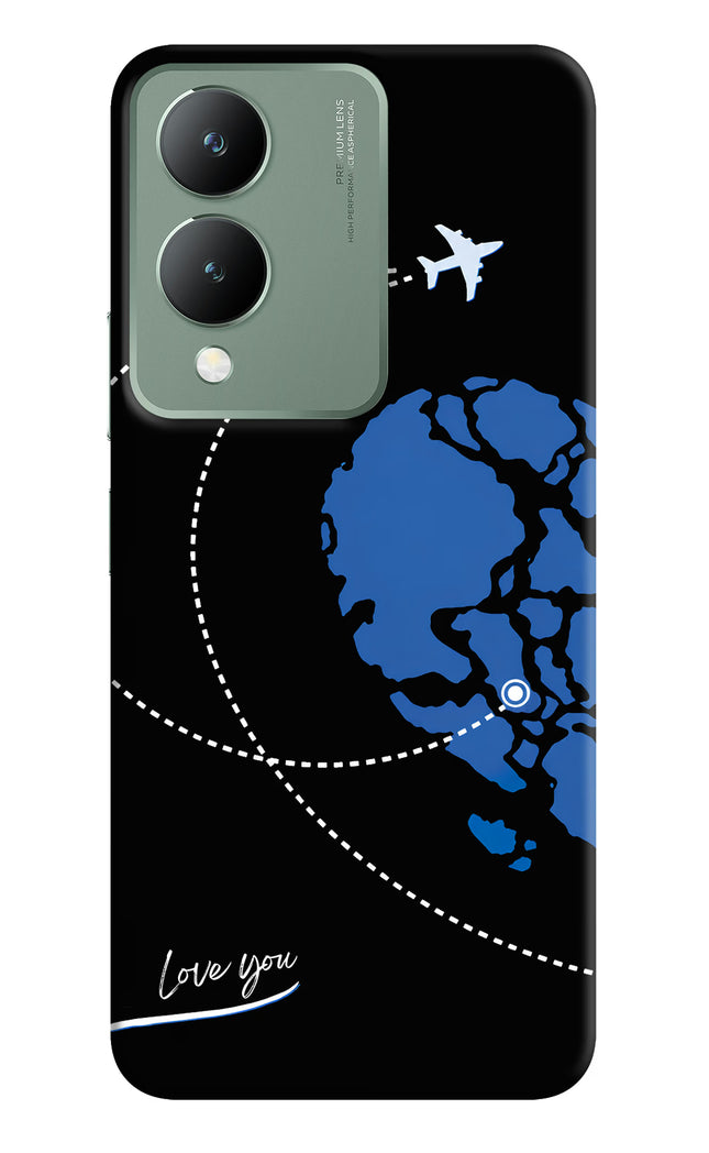 Love Orbit Vivo Y17s Hard Case Back Cover by Casekaro