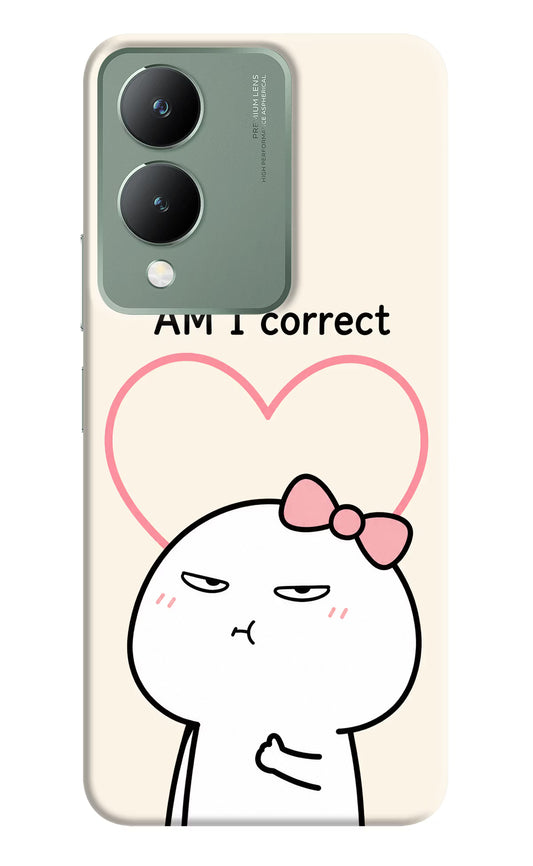 Always Right Vivo Y17s Hard Case Back Cover by Casekaro