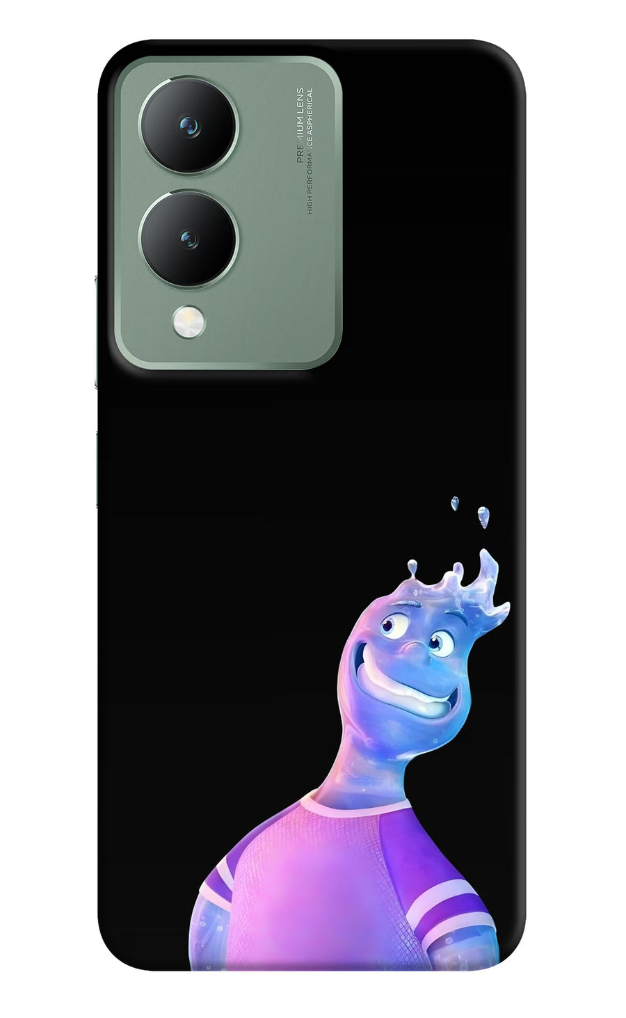 Wade Wave Vivo Y17s Back Cover, Hard case