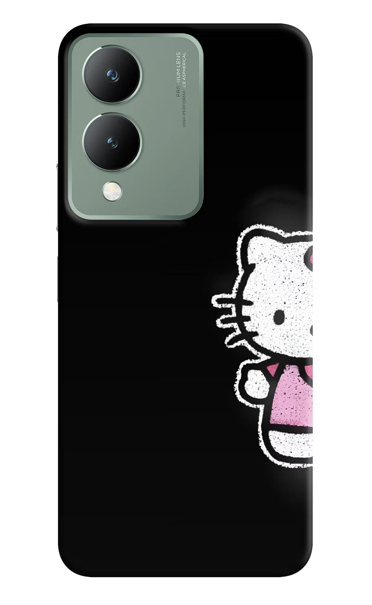 Kitty Charm Vivo Y17s Back Cover