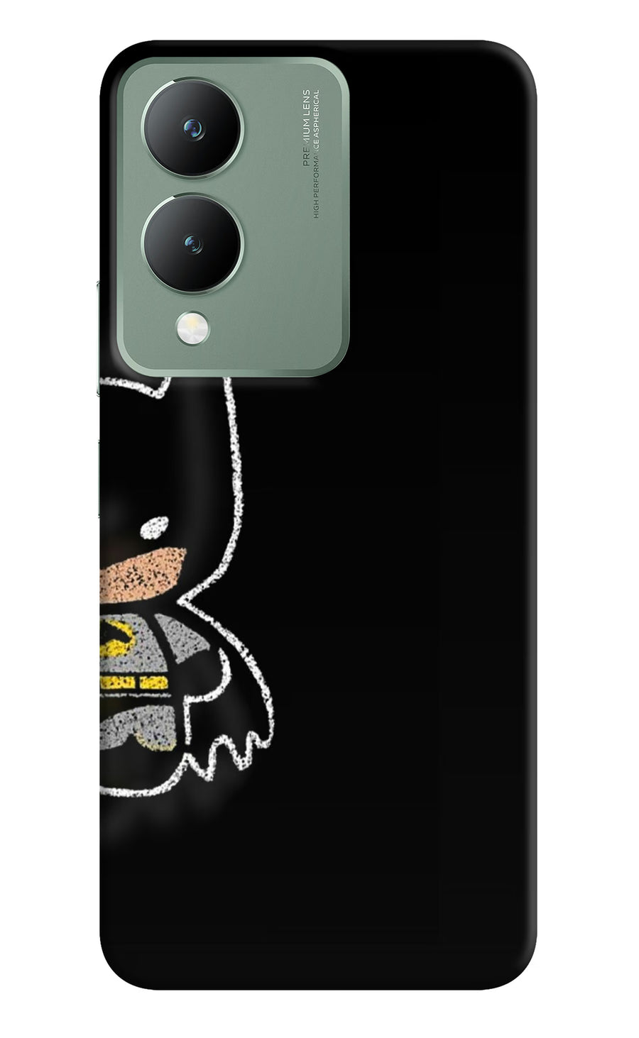 Bat Kitty Vivo Y17s Back Cover, Hard case