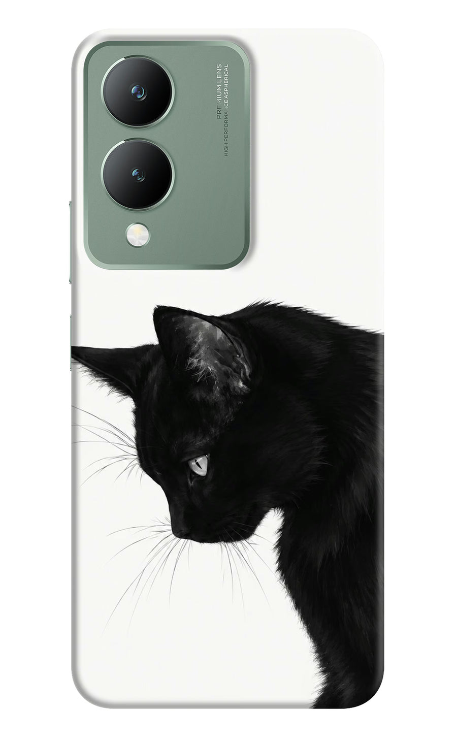Shadow Gaze Vivo Y17s Back Cover, Hard case