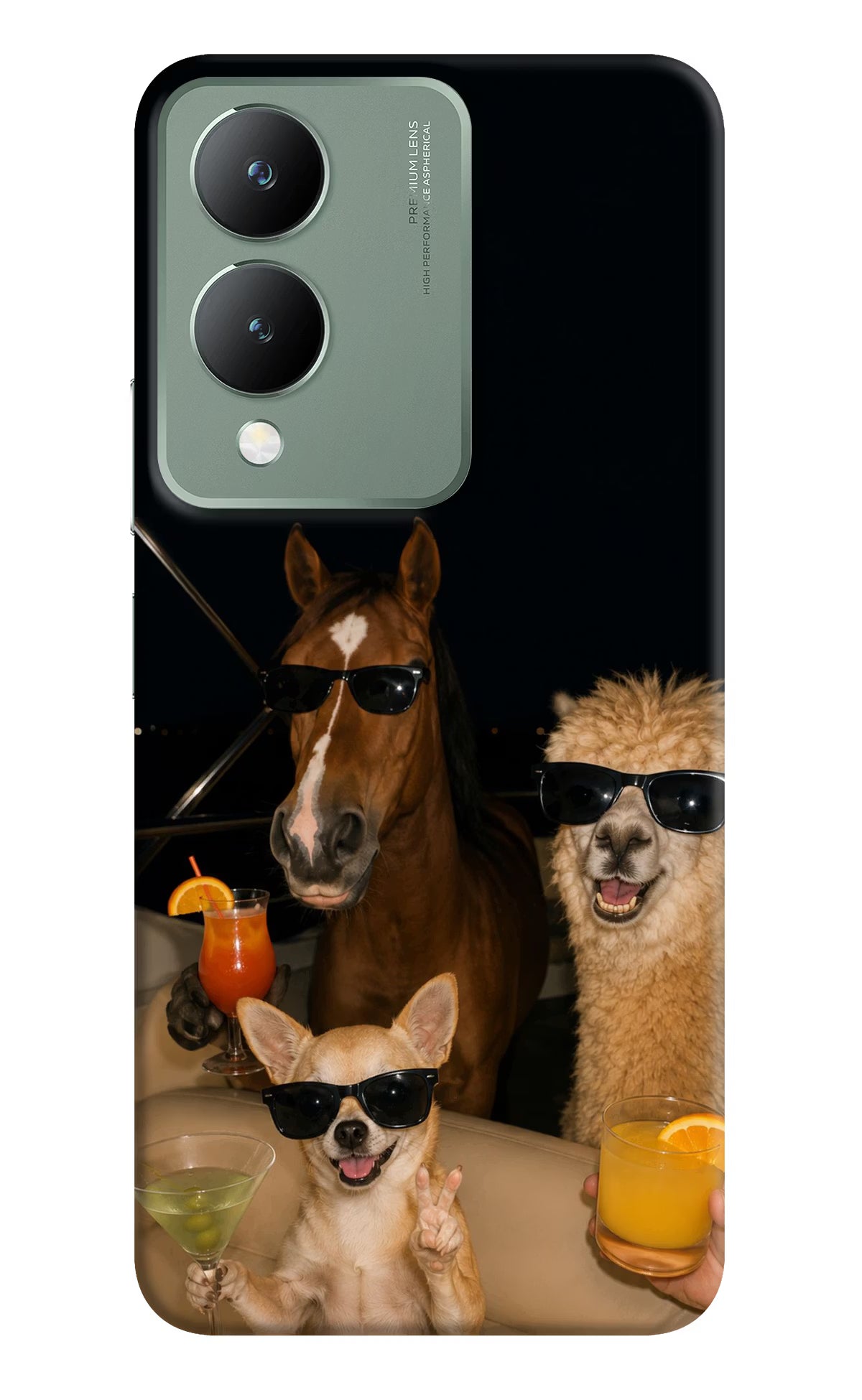 Party Squad Vivo Y17s Back Cover